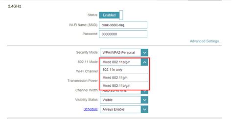 best 802.11 mode for 5ghz